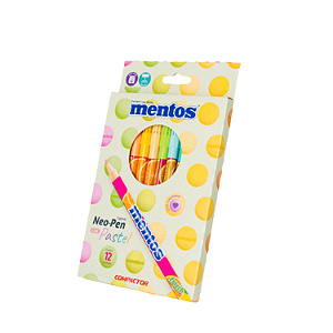 Hidrocor Neo-pen Mentos 12 Cores Pastel Compactor