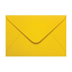 Envelope 72x108mm 80g Amarelo Scrity
