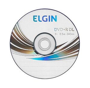 Dvd+ Rdl 8.5gb 240 Minutos 8x S/capa Elgin
