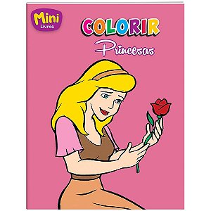 Livro Mini Colorir Princesas Todolivro