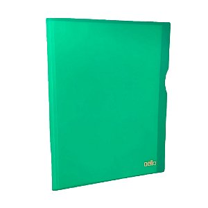 Pasta Catálogo A4 Verde 30 Envelopes Dello