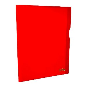 Pasta Catálogo A4 Vermelha 30 Envelopes Dello