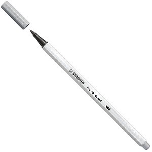 Caneta Brush Pen 68 - Cinza Frio 568/95 Stabilo