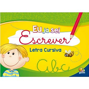 Aprenda Em Casa Eu Já Sei Escrever Letra Cursiva