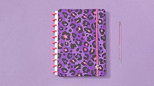 Caderno Inteligente Lilac Grande 80 Folhas