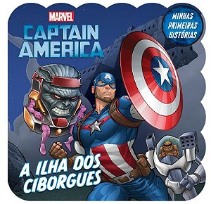 Livro Capitão América A Ilha Dos Ciborgues B. Espe