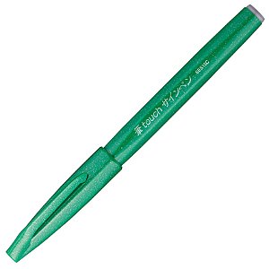 Marcador Brush Sign Pen Verde Pentel