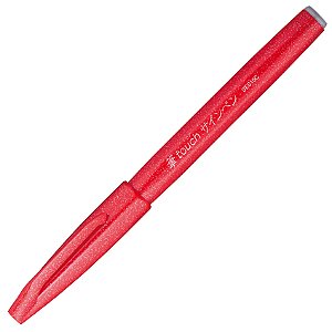 Marcador Brush Sign Pen Vermelha Pentel