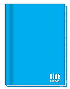 Caderno Brochurão Lift Azul 96 Folhas Credeal
