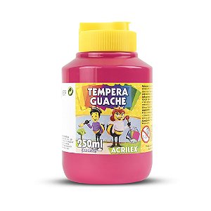 Tinta Guache 250ml Rosa Acrilex