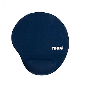 Mouse Pad Com Apoio Em Gel Azul Maxprint