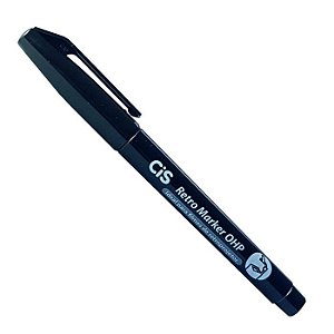 Marcador Retro Marker Ohp 1,0mm Preto Cis