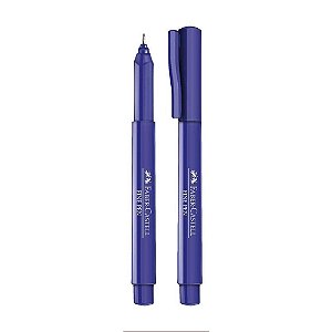 Caneta Fine Pen 0.4mm Azul Faber-castell