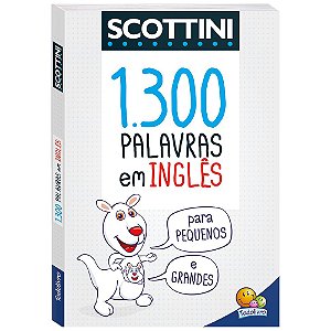 Dicionário 1.300 Palavras Em Inglês Scottini