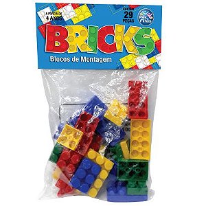 Blocos De Montagem Bricks 29 Peças Pais & Filhos