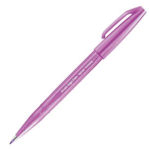 Marcador Brush Sign Pen Lilás #ses15c-p2x Pentel