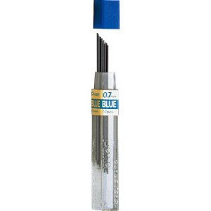 Mina De Grafite Azul 0,7mm Hi-polymer Pentel