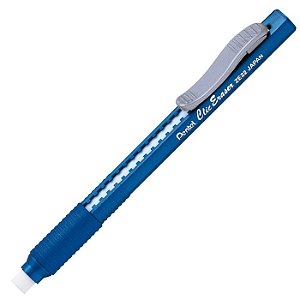 Caneta Borracha Clic Eraser Azul Escuro Pentel