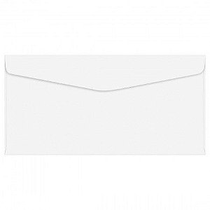 Envelope Ofício 114x229mm Branco 50 Unid Scrity