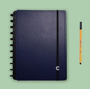 Caderno Inteligente Grande Dark Blue