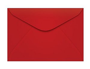 Envelope 114x162mm 80g Vermelho Scrity