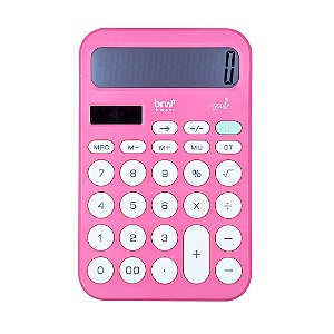 Calculadora 12 Dígitos Cc4003 Rosa Brw