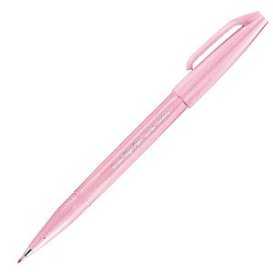 Marcador Brush Sign Pen Rosa Pastel Pentel