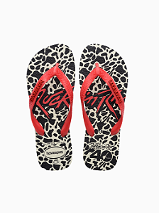 Chinelo Havaianas Rock in Rio Branca