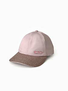Boné Rosa Brilho Infantil Rock in Rio
