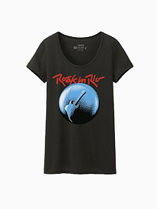 Camiseta Longuete New Logo Rock in Rio