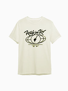 Camiseta Globo Rock in Rio Off White