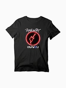 Camiseta Eu Vou Maroon 5 Rock in Rio