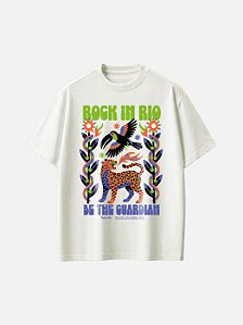 Camiseta Oversized Guardian Off White