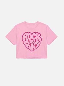 Cropped Heart Rosa