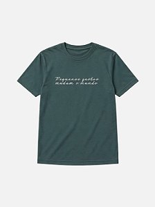 Camiseta Ação PEQUENOS GESTOS Verde