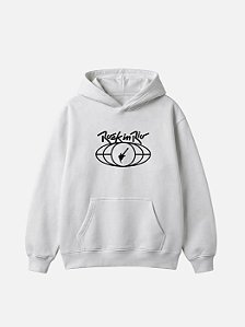 Moletom Globo Canguru Branco