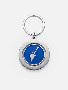 Chaveiro Logo Azul Giratório