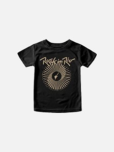 Camiseta Infantil Comemorativa Rock in Rio - Edição limitada