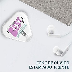 Fone de Ouvido com suporte