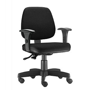 Cadeira Giratoria Executiva JOB Back System com Braço NR-17