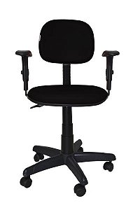 Cadeira Secretaria com Braço Regulável
