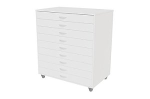 Porta Cartolina 9 vãos com Gavetas