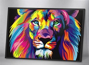Quadro Decorativo - Leão 06