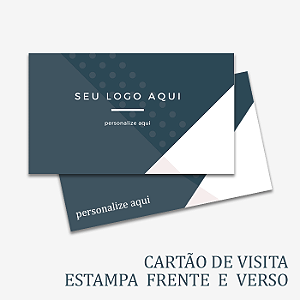 Cartão de Visita Estampado 2 lados