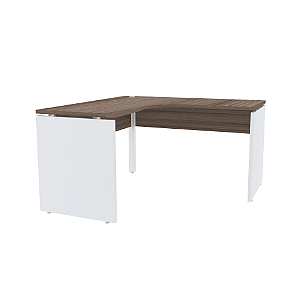 Mesa em L Pé Painel 1,45x1,45
