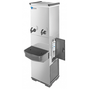 Bebedouro Industrial 50 litros RESIST em Inox com 2 Torneiras