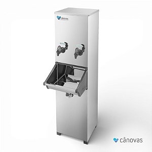 Bebedouro Industrial 25 litros RESIST em Inox com 2 Torneiras