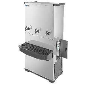 Bebedouro Industrial 100 litros RESIST em Inox com 3 Torneiras