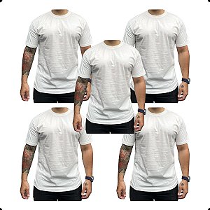 Kit Oorun 5 Camisetas Básicas (5x Off White)