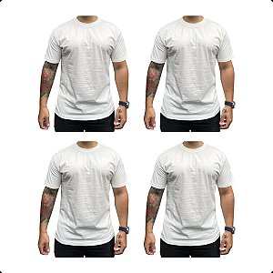 Kit Oorun 4 Camisetas Básicas (4x Off White)